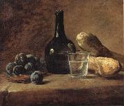 Jean Baptiste Simeon Chardin Still Life with Plums oil painting